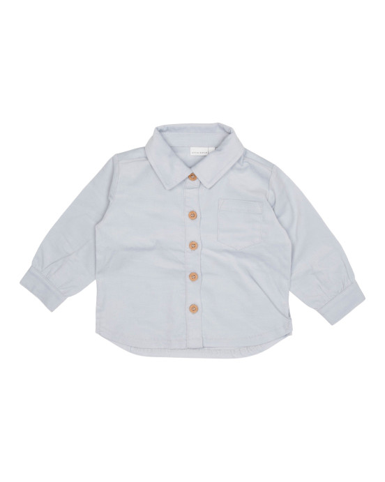 LITTLE DUTCH. Πουκάμισο κοτλέ Soft Blue - Νο 62