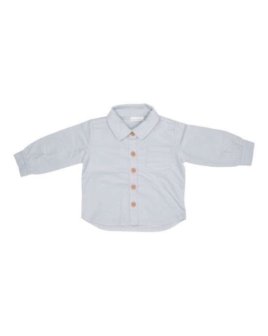 LITTLE DUTCH. Πουκάμισο κοτλέ Soft Blue - Νο 62