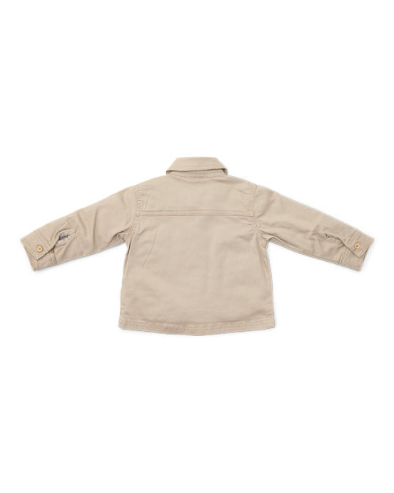 LITTLE DUTCH. Πουκάμισο Beige - Νο 92