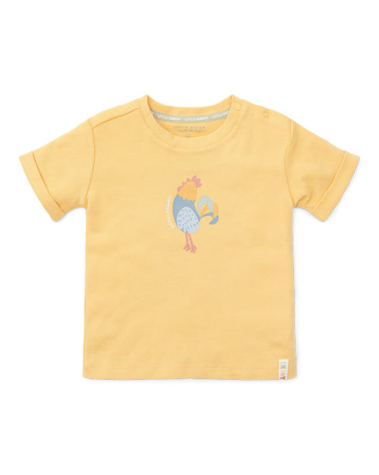 LITTLE DUTCH. Μπλουζάκι κοντομάνικο Sunny Yellow - No 98