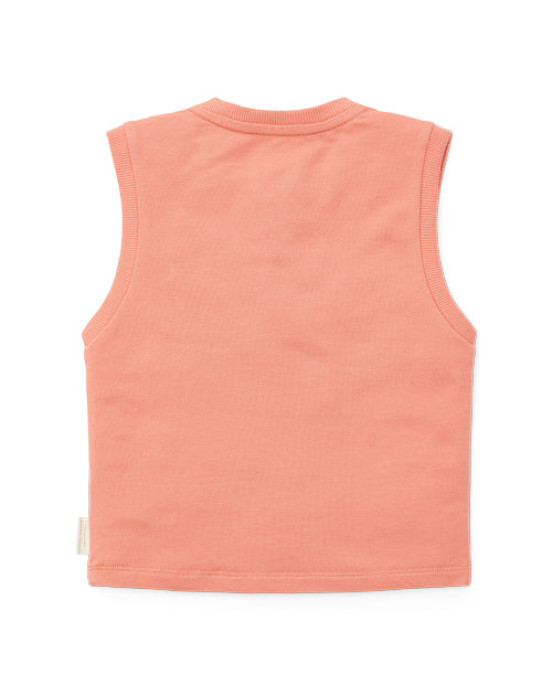 LITTLE DUTCH. Μπλουζάκι αμάνικο Little Farmer Red - No 104