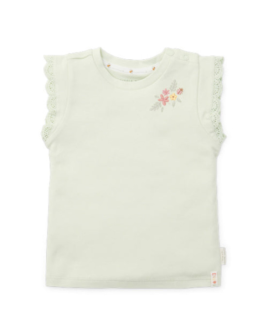 LITTLE DUTCH. Μπλουζάκι αμάνικο Farm Green - No 104