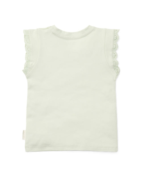 LITTLE DUTCH. Μπλουζάκι αμάνικο Farm Green - No 104