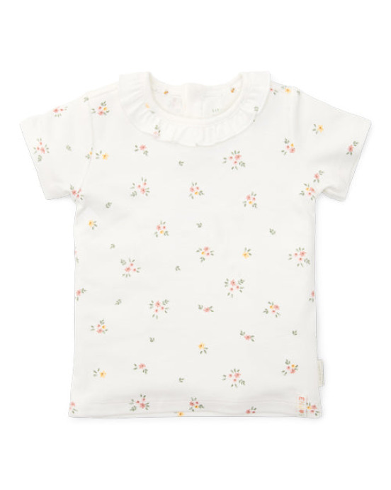 LITTLE DUTCH. Μπλουζάκι κοντομάνικο White Meadows - No 86