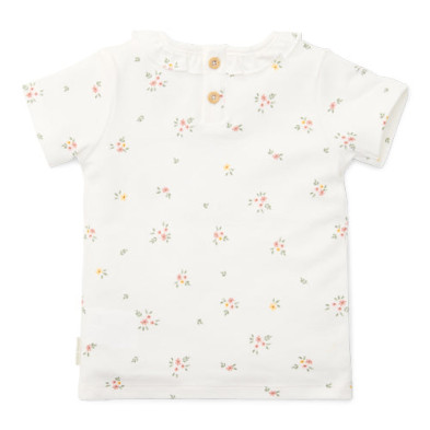 LITTLE DUTCH. Μπλουζάκι κοντομάνικο White Meadows - No 104
