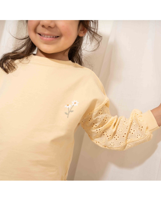 LITTLE DUTCH. Φούτερ Honey Yellow - Νο 86