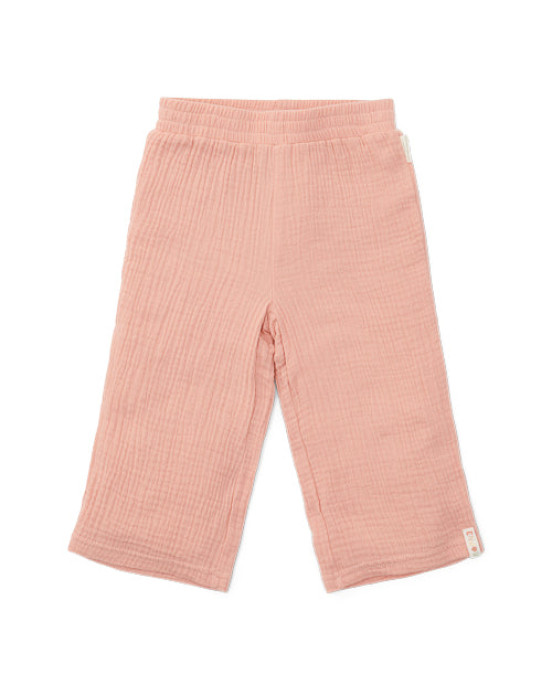 LITTLE DUTCH. Παντελονάκι από μουσελίνα Flower Pink - No 98