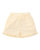 LITTLE DUTCH. Παντελονάκι κοντό με βολάν Sunshine Checks - Νο 86