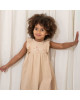 LITTLE DUTCH. Φορεματάκι αμάνικο με βολάν Beige - Νο 104