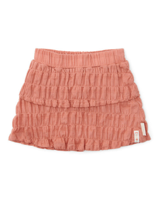 LITTLE DUTCH. Φούστα με βολάν Rose Pink - Νο 86