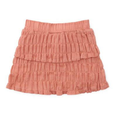 LITTLE DUTCH. Φούστα με βολάν Rose Pink - Νο 80