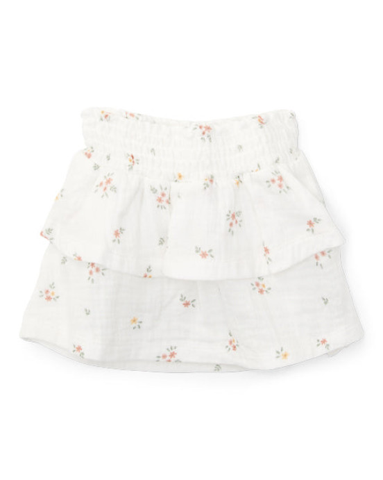 LITTLE DUTCH. Φούστα από μουσελίνα White Meadows - Νο 98