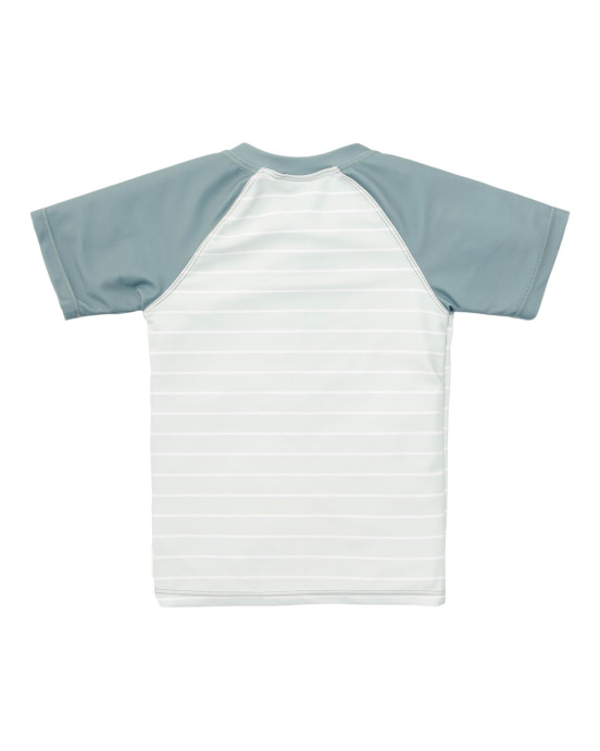 LITTLE DUTCH. Μπλουζάκι κοντομάνικο με προστασία UV Fresh Greens - No 74/80