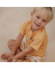 LITTLE DUTCH. Μπλουζάκι κοντομάνικο με προστασία UV Honey Yellow - No 62/68