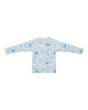 LITTLE DUTCH. Μπλουζάκι μακρυμάνικο με προστασία UV Ocean Dreams Blue - No 74/80
