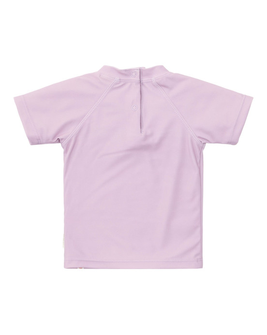 LITTLE DUTCH. Μπλουζάκι κοντομάνικο με προστασία UV Mauve - No 74/80