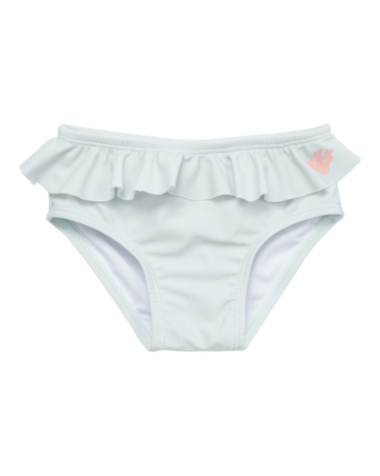LITTLE DUTCH. Παιδικό μαγιό μπικίνι με βολάν Sea Green - No 62/68
