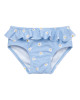 LITTLE DUTCH. Παιδικό μαγιό μπικίνι με βολάν Daisies Blue New - No 98/104