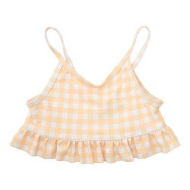 LITTLE DUTCH. Παιδικό σετ μπικίνι με βολάν Sunshine Checks - No 62/68