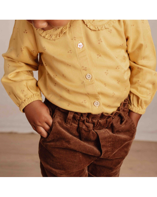 LITTLE DUTCH. Παντελονάκι κοντό Walnut Brown - No 98