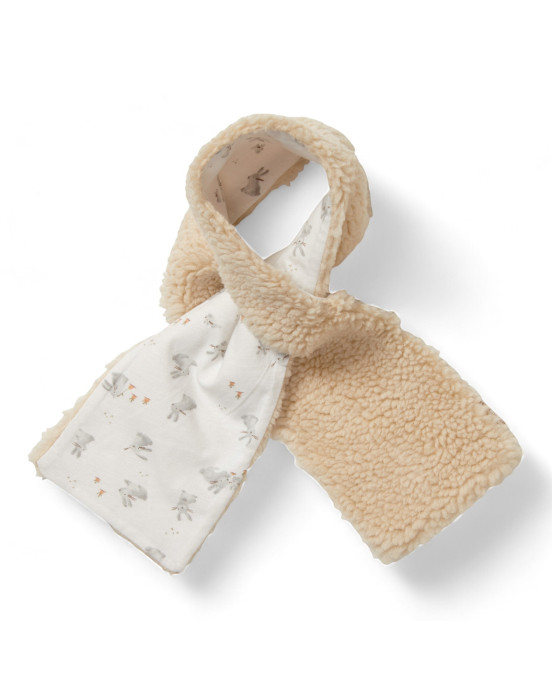 LITTLE DUTCH. Κασκόλ teddy Sand - One size