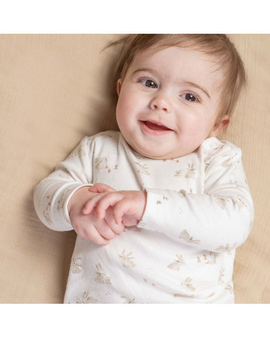 LITTLE DUTCH. Μπλουζάκι μακρυμάνικο Baby Bunny - No 68