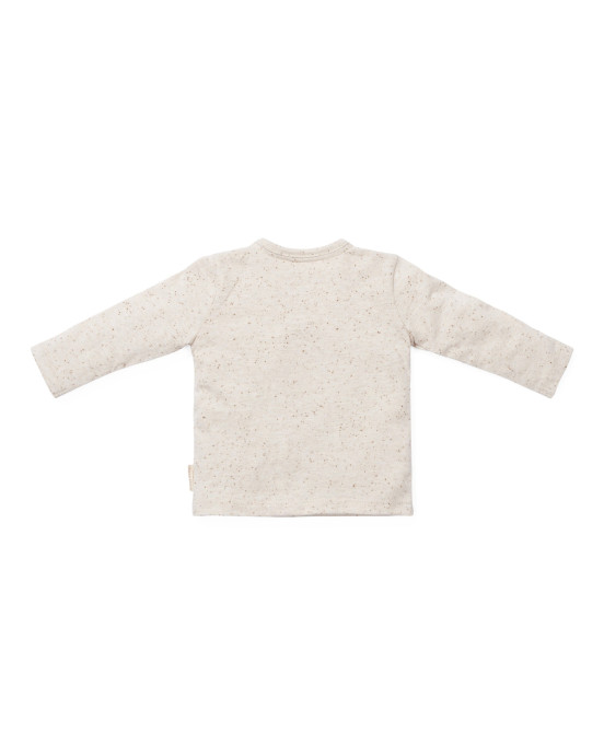 LITTLE DUTCH. Ζακέτα κρουαζέ Nappy Sand - Νο 56