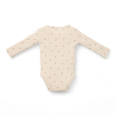 LITTLE DUTCH. Φορμάκι μακρυμάνικο Green Leaves - No 74