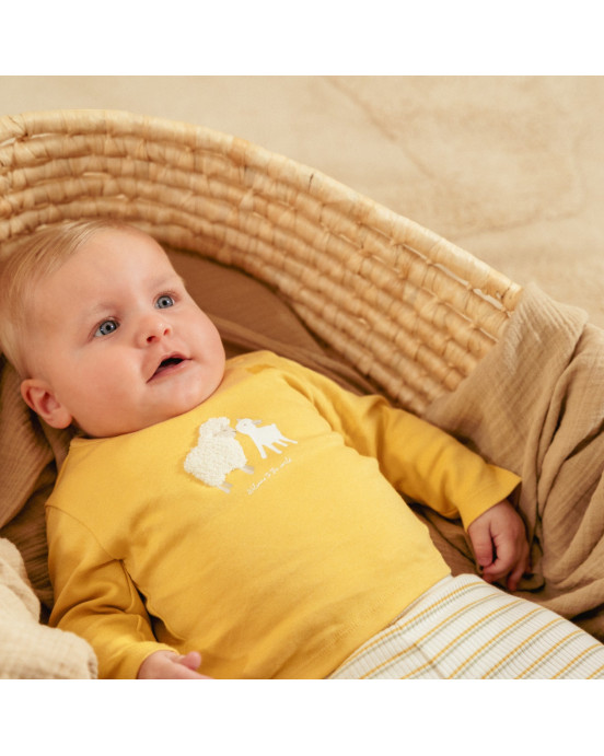 LITTLE DUTCH. Μπλουζάκι μακρυμάνικο Warm Yellow - No 68
