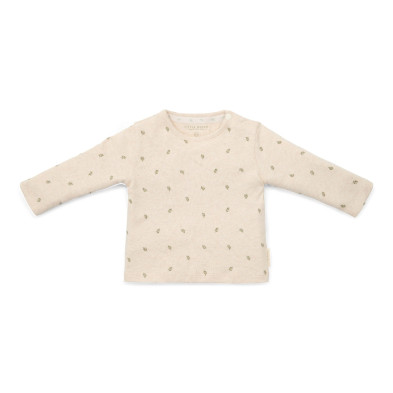 LITTLE DUTCH. Μπλουζάκι μακρυμάνικο Green Leaves - No 50