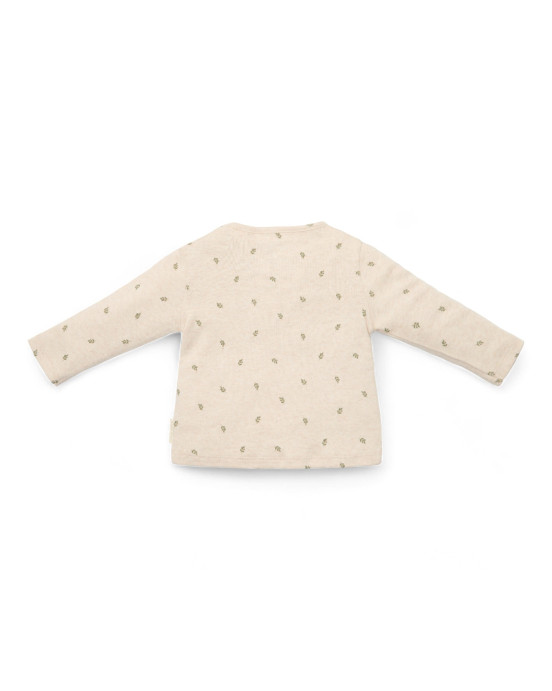 LITTLE DUTCH. Μπλουζάκι μακρυμάνικο Green Leaves - No 50