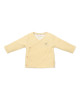 LITTLE DUTCH. Μπλουζάκι μακρυμάνικο κρουαζέ Warm Yellow check - No 62
