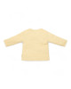 LITTLE DUTCH. Μπλουζάκι μακρυμάνικο κρουαζέ Warm Yellow check - No 62