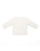 LITTLE DUTCH. Μπλουζάκι μακρυμάνικο κρουαζέ Off white - No 74