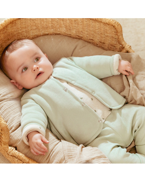 LITTLE DUTCH. Παντελονάκι Soft Green - No 44