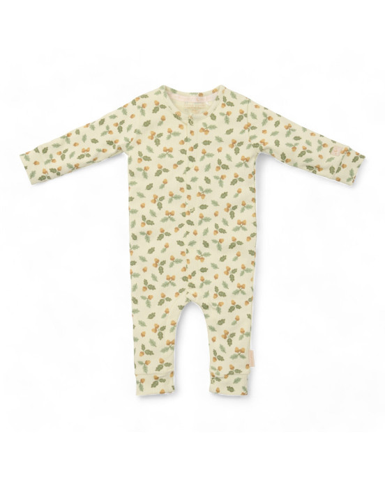 LITTLE DUTCH. Παιδική ολόσωμη πιτζάμα Forest Leaves - No 50/56