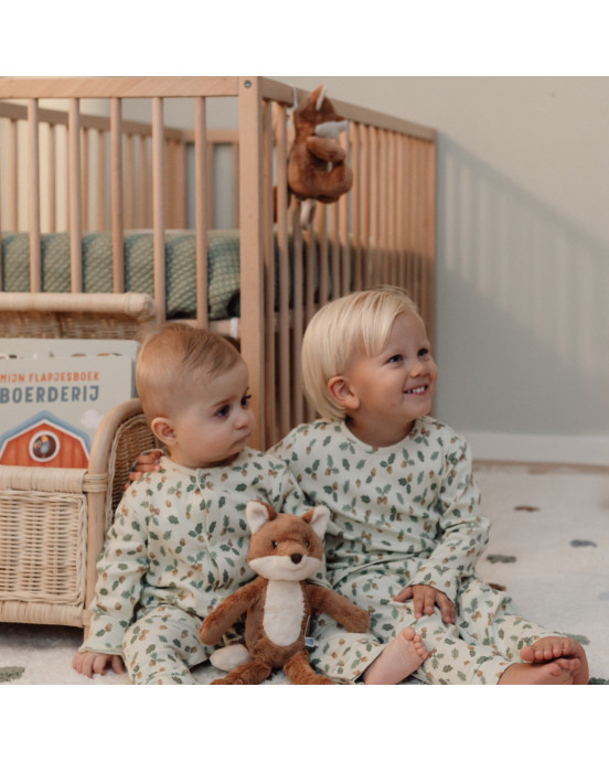 LITTLE DUTCH. Παιδική ολόσωμη πιτζάμα Forest Leaves - No 74/80