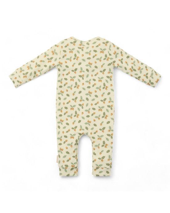 LITTLE DUTCH. Παιδική ολόσωμη πιτζάμα Forest Leaves - No 62/68