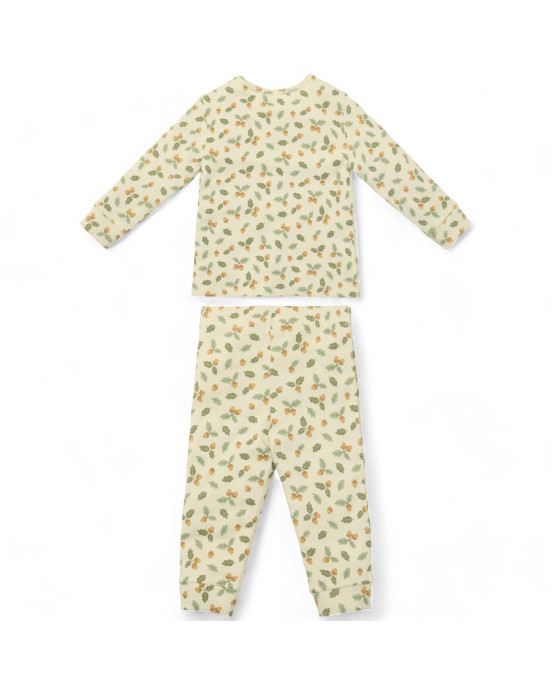 LITTLE DUTCH. Παιδικές πιτζάμες Forest Leaves - No 74/80