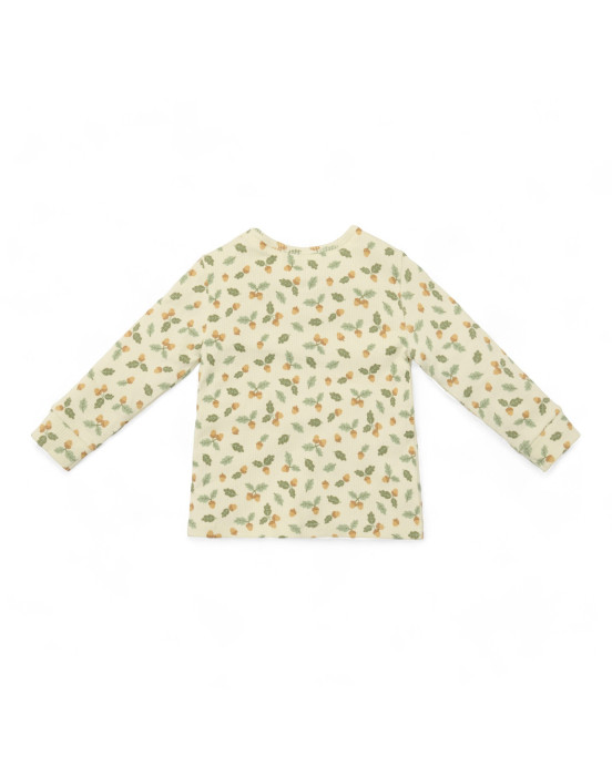 LITTLE DUTCH. Παιδικές πιτζάμες Forest Leaves - No 74/80