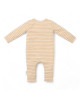 LITTLE DUTCH. Παιδική ολόσωμη πιτζάμα Natural Stripes - No 50/56