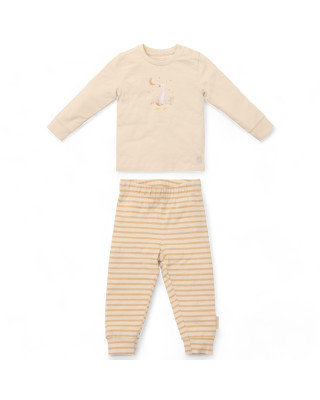 LITTLE DUTCH. Παιδικές πιτζάμες Natural Stripes - No 62/68