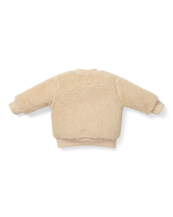 LITTLE DUTCH. Φούτερ teddy Sand - No 80