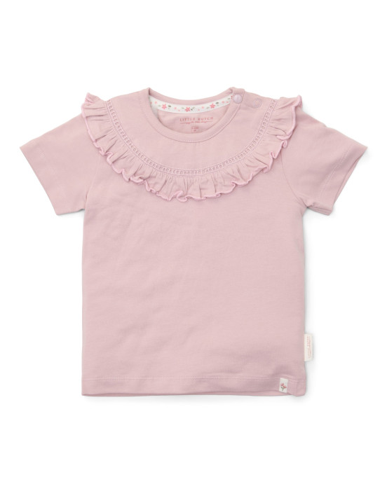 LITTLE DUTCH. Μπλουζάκι κοντομάνικο Lilac - Νο 98