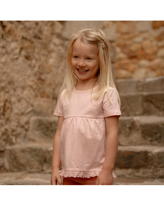 LITTLE DUTCH. Μπλουζάκι κοντομάνικο Lotus - Νο 86