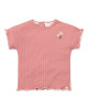 LITTLE DUTCH. Μπλουζάκι κοντομάνικο Pink Blush - Νο 98