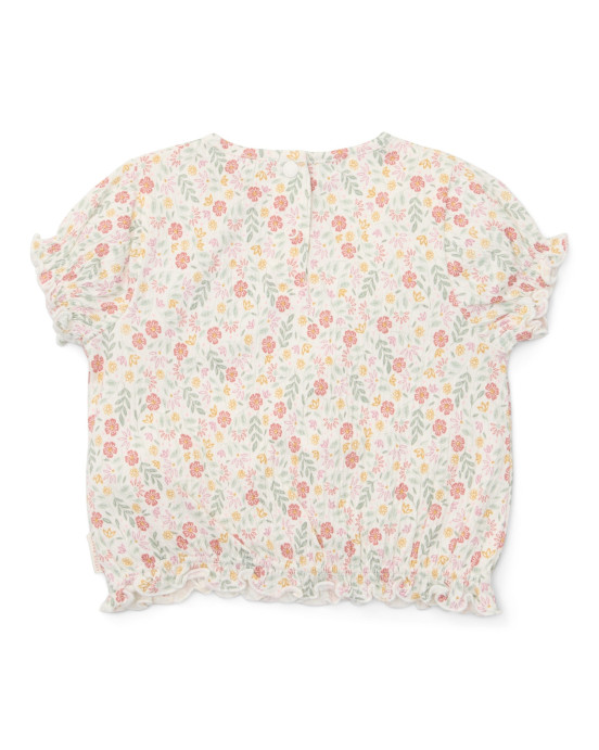 LITTLE DUTCH. Μπλουζάκι κοντομάνικο Creme - Νο 104