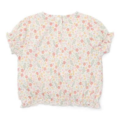 LITTLE DUTCH. Μπλουζάκι κοντομάνικο Creme - Νο 80