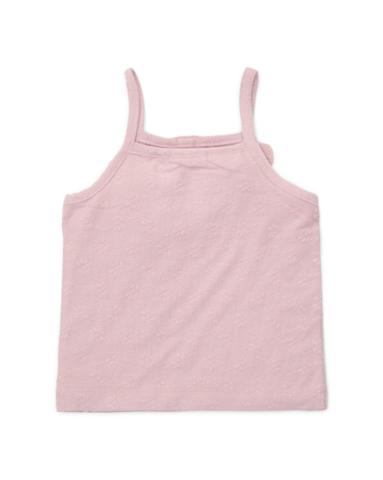 LITTLE DUTCH. Μπλουζάκι αμάνικο Lilac - Νο 104