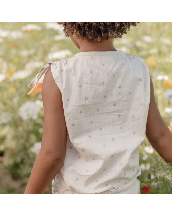 LITTLE DUTCH. Μπλουζάκι αμάνικο Sand - Νο 98